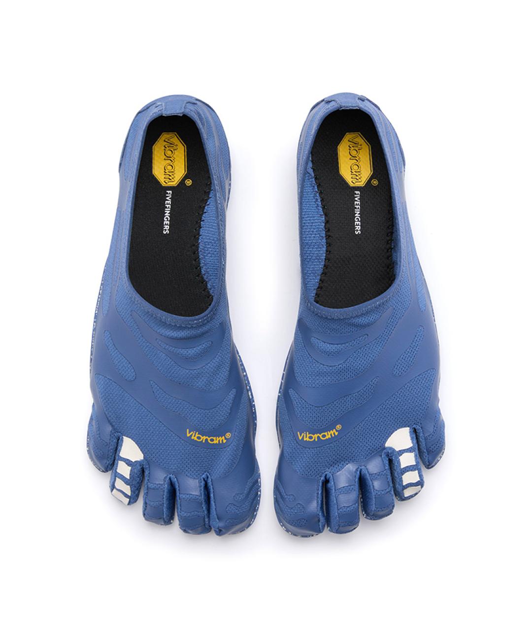 VIBRAM Синие низкие кроссовки / кеды, фото 2