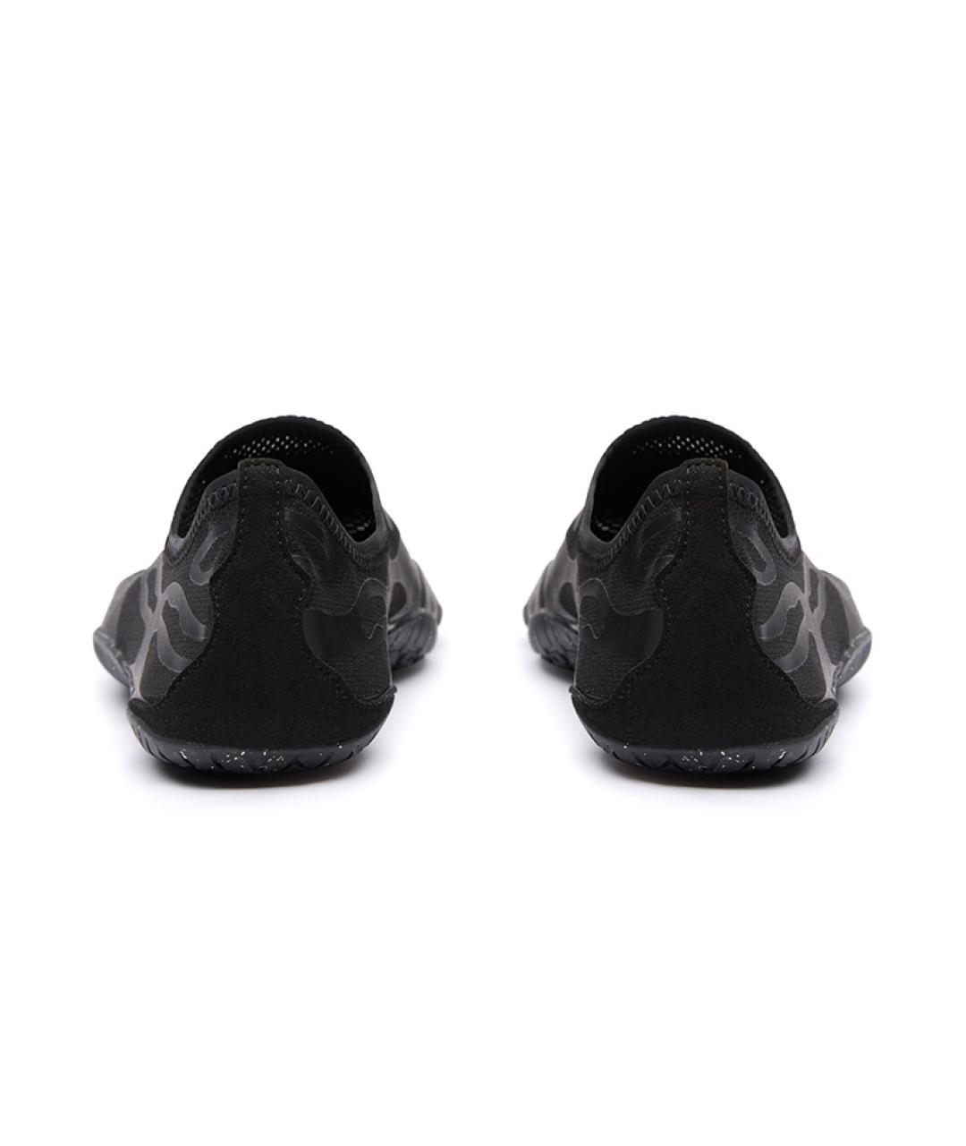 VIBRAM Черные низкие кроссовки / кеды, фото 3