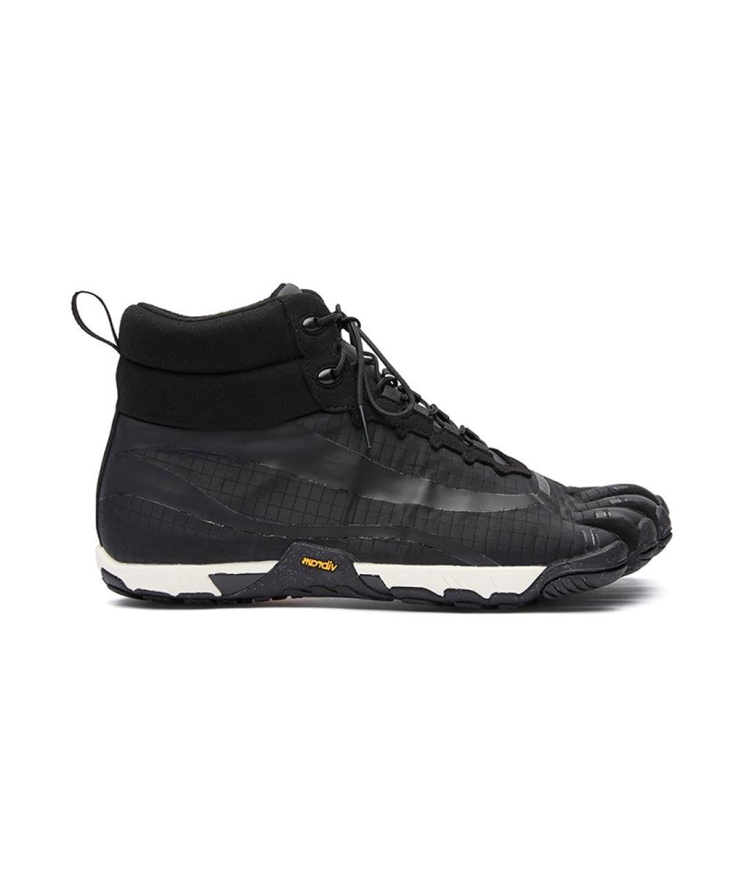 VIBRAM Черные высокие кроссовки / кеды, фото 1