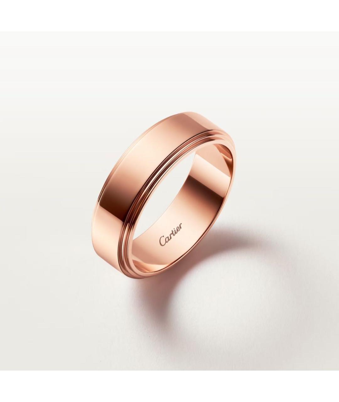 CARTIER Желтое кольцо из розового золота, фото 2