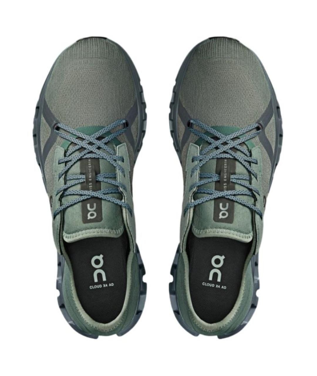 ON Зеленые низкие кроссовки / кеды, фото 4