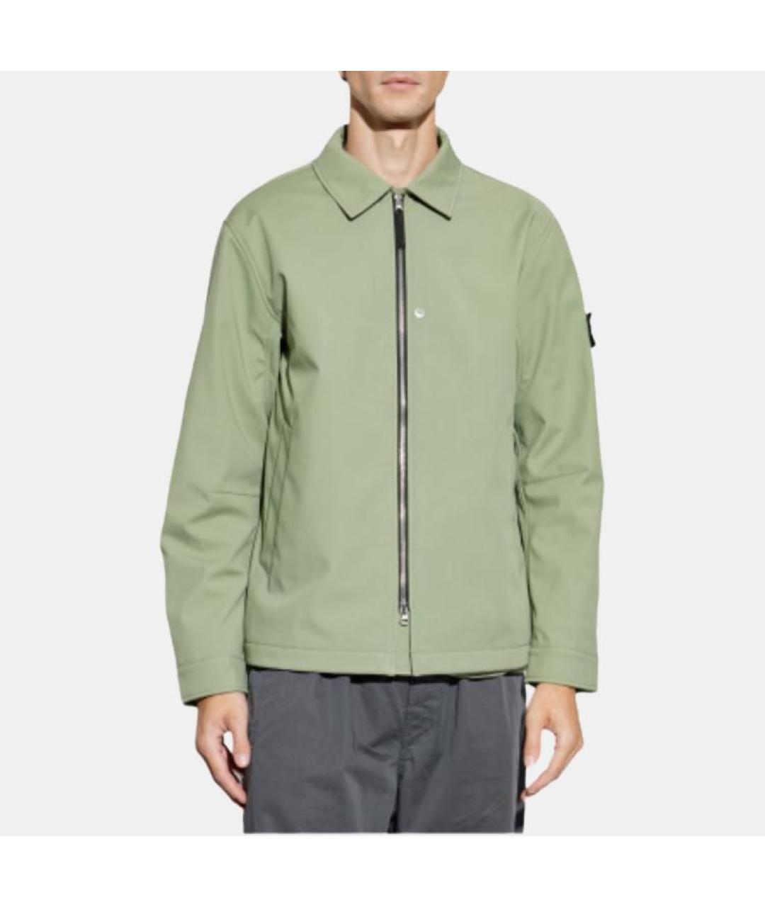 STONE ISLAND Зеленая куртка, фото 3