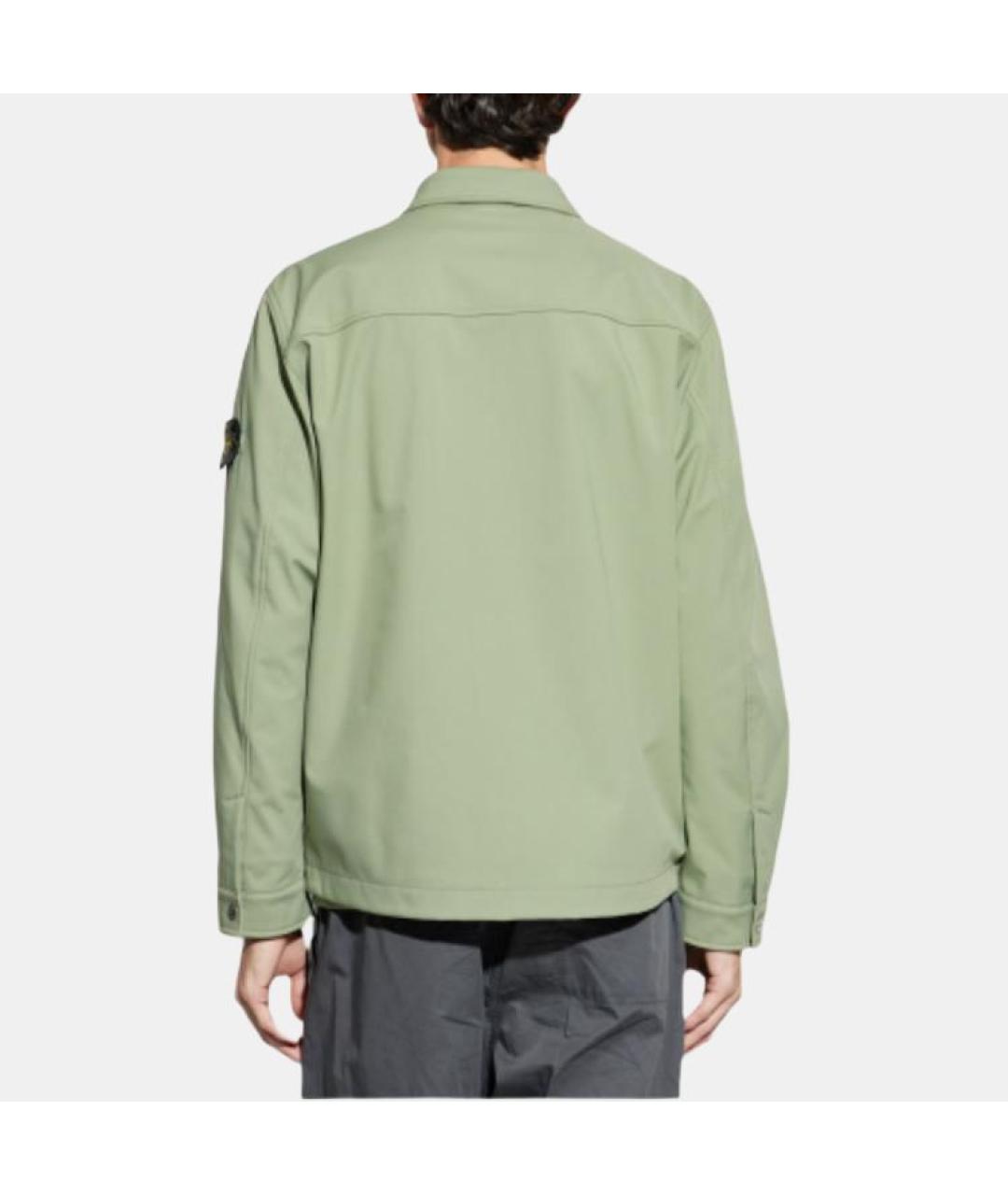 STONE ISLAND Зеленая куртка, фото 2