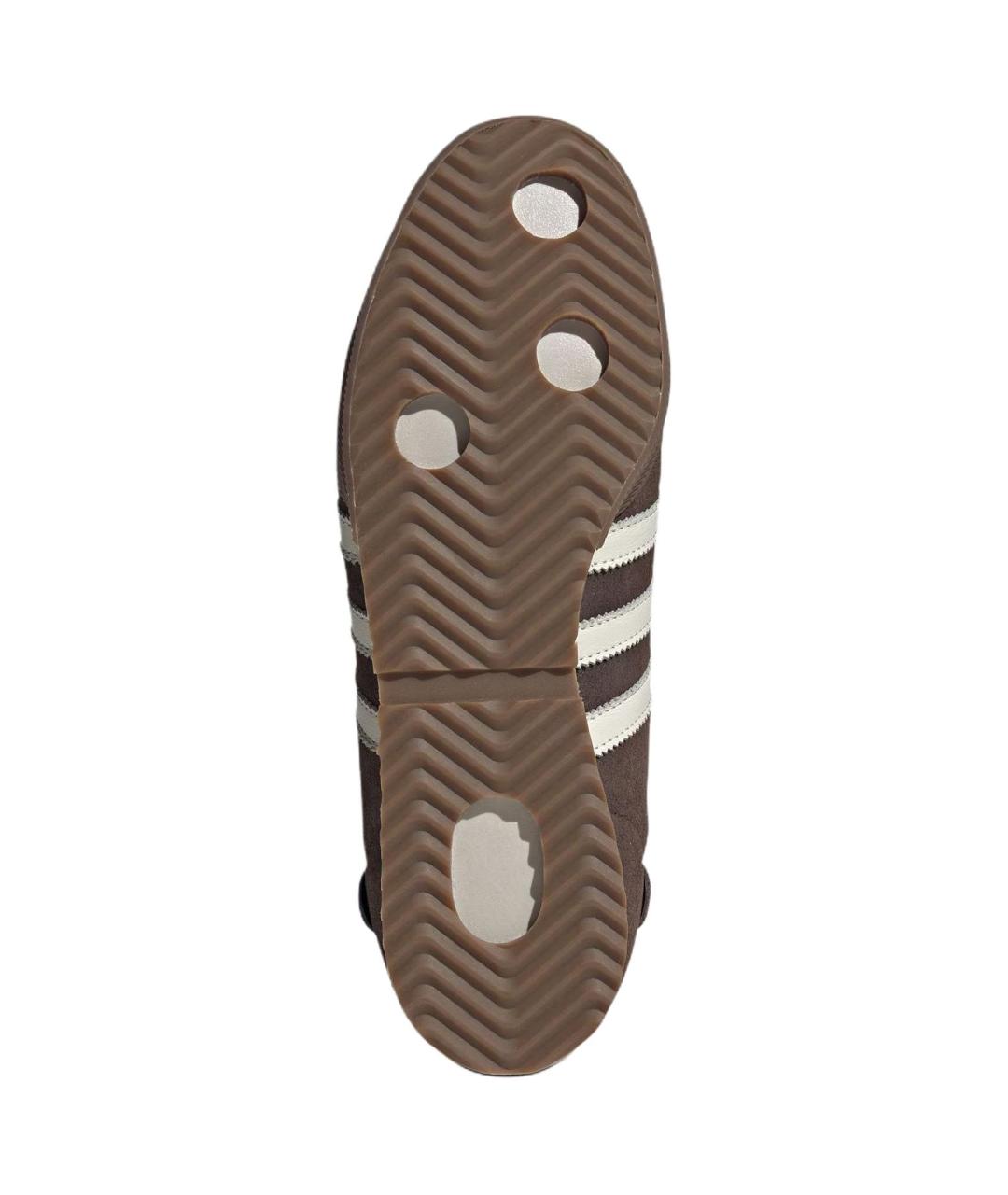 ADIDAS Коричневые кожаные кеды, фото 4