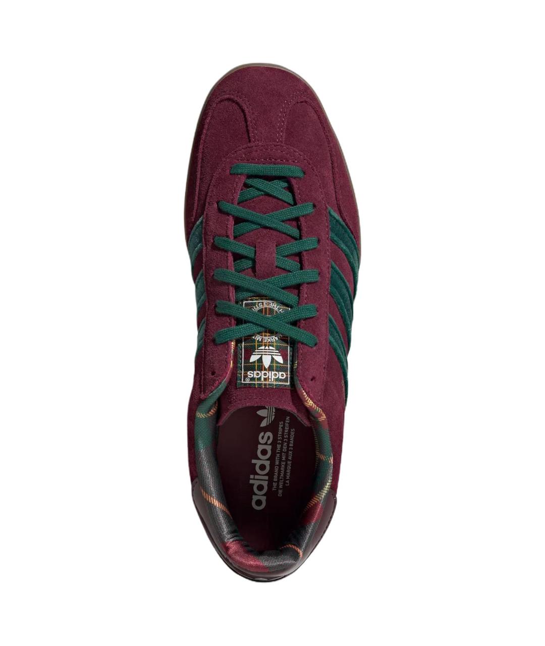 ADIDAS Красные кожаные кеды, фото 3
