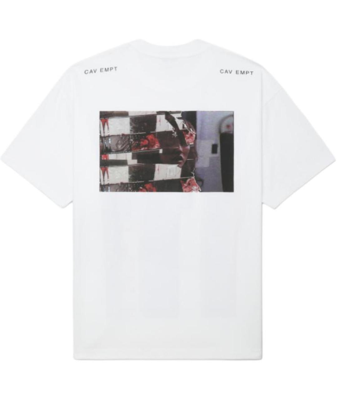 CAV EMPT Белая хлопковая футболка, фото 2
