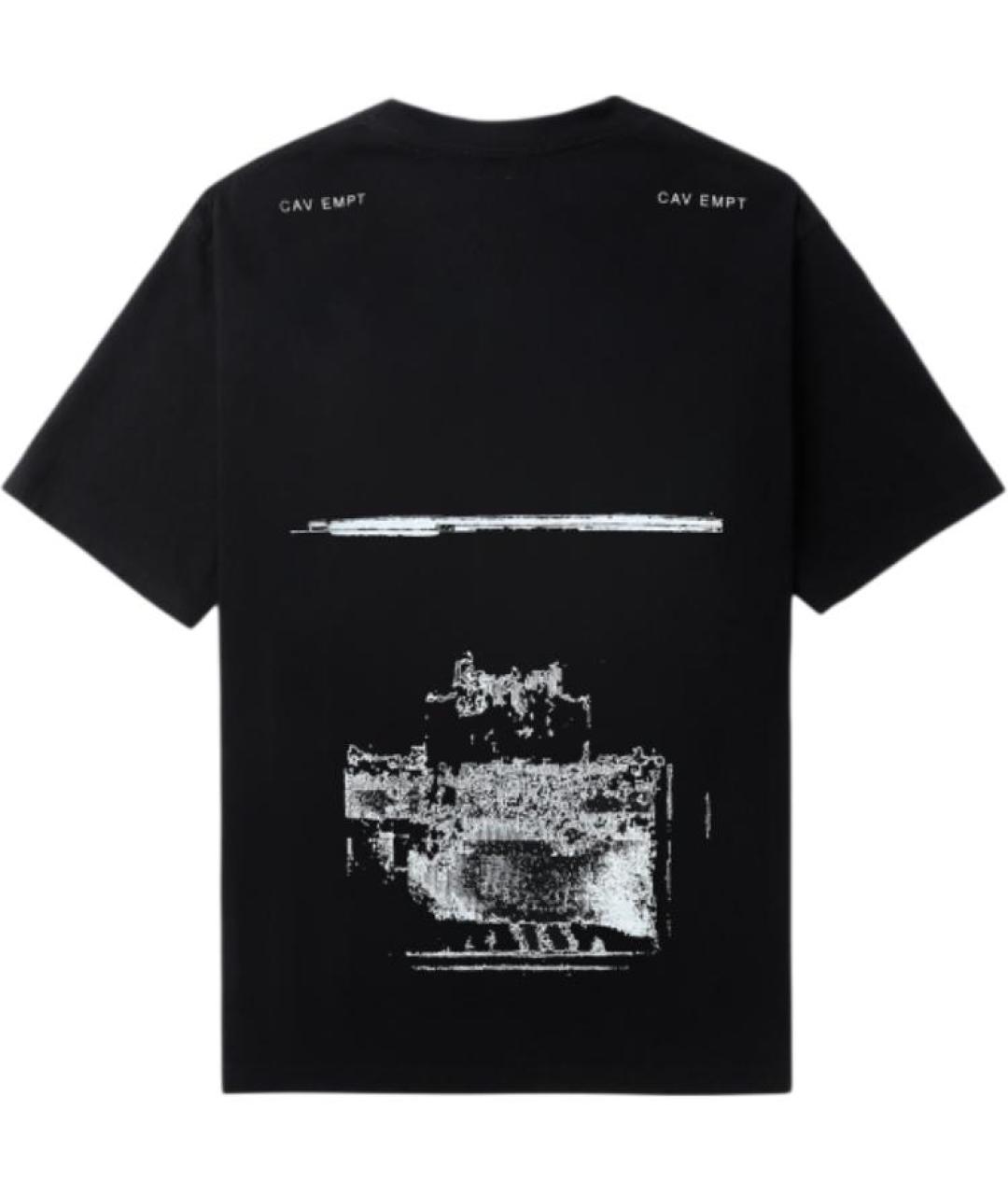 CAV EMPT Черная хлопковая футболка, фото 2