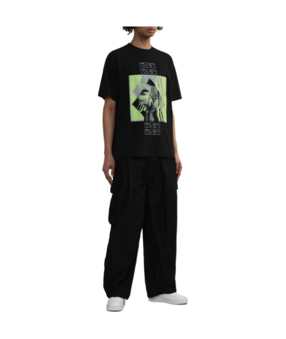 CAV EMPT Черная хлопковая футболка, фото 3