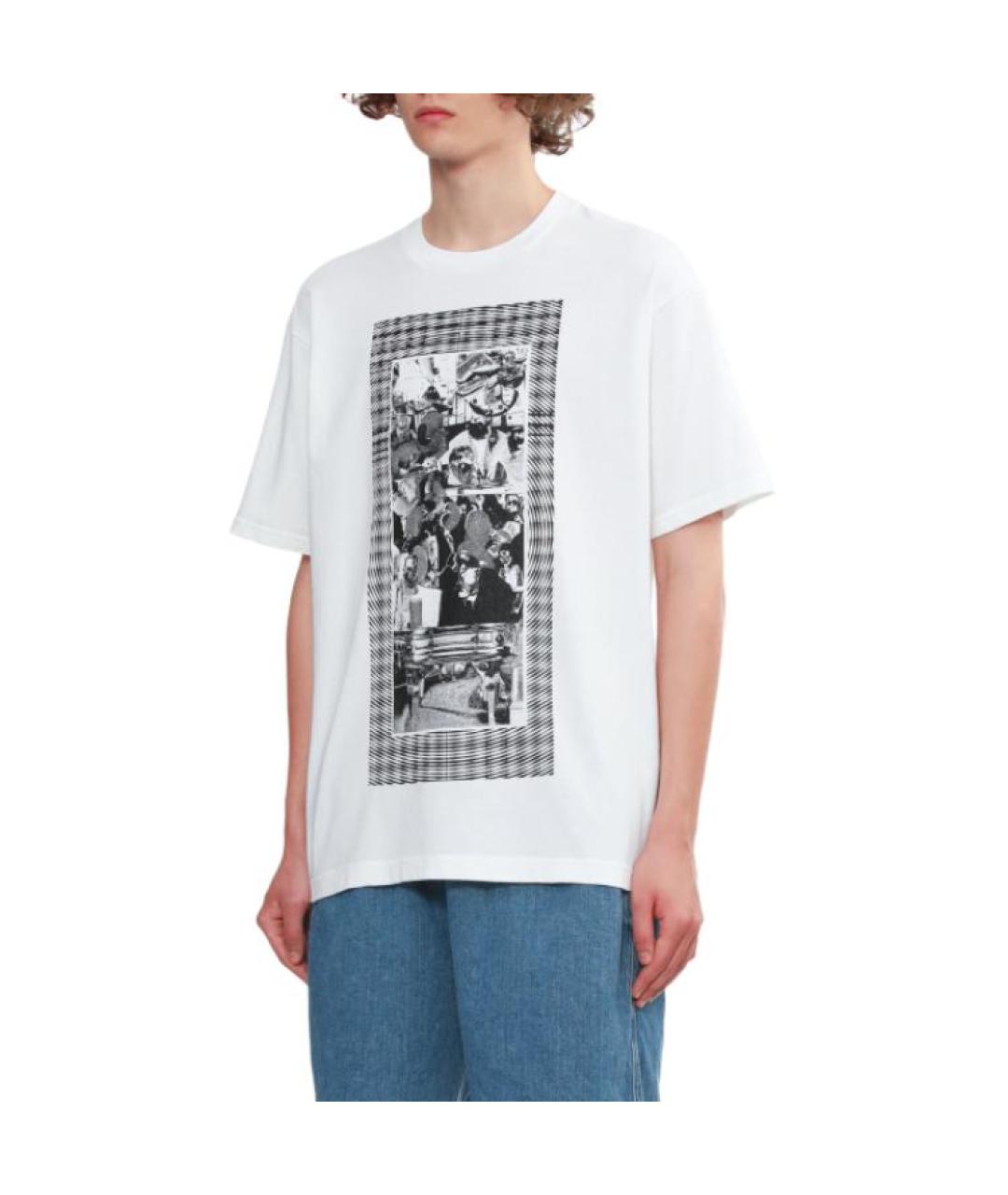 CAV EMPT Белая хлопковая футболка, фото 4