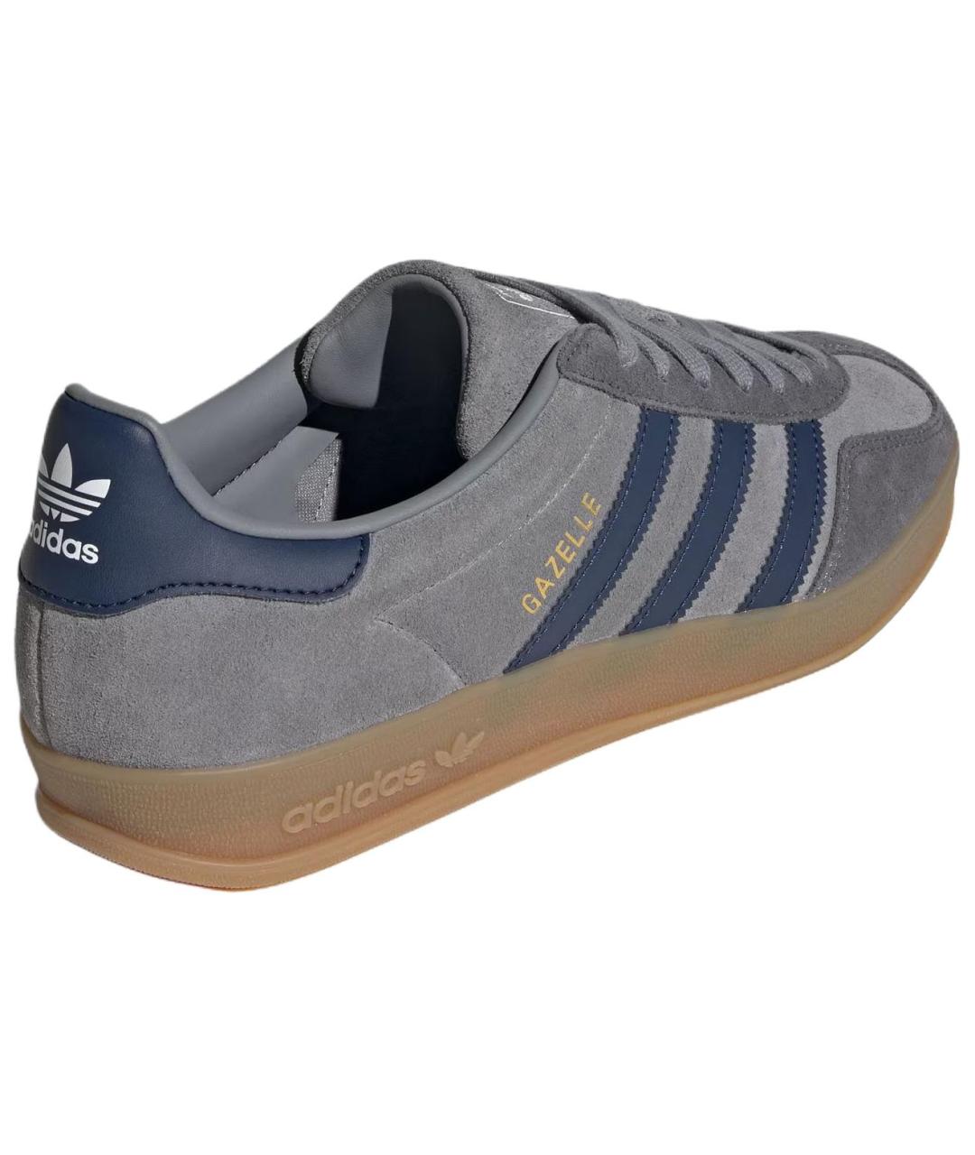 ADIDAS Серые замшевые кеды, фото 4