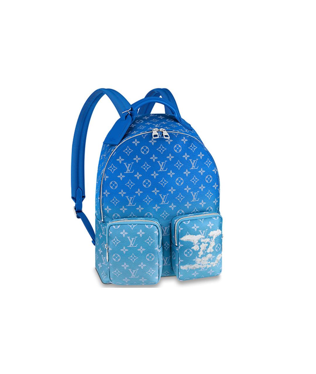 LOUIS VUITTON Голубой рюкзак, фото 1