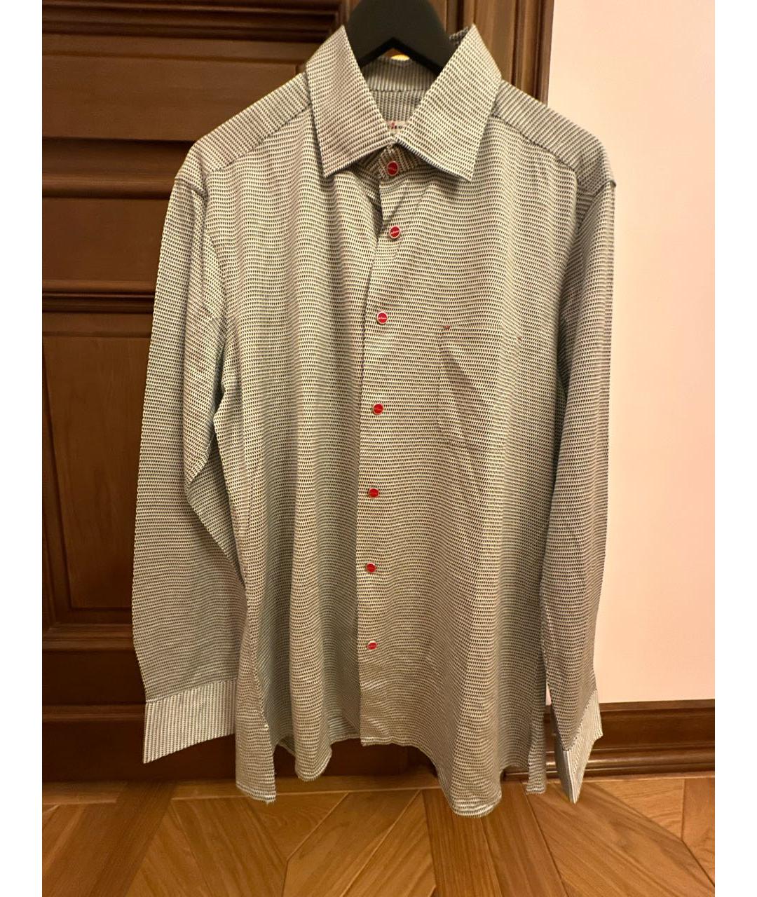 KITON Хлопковая кэжуал рубашка, фото 9