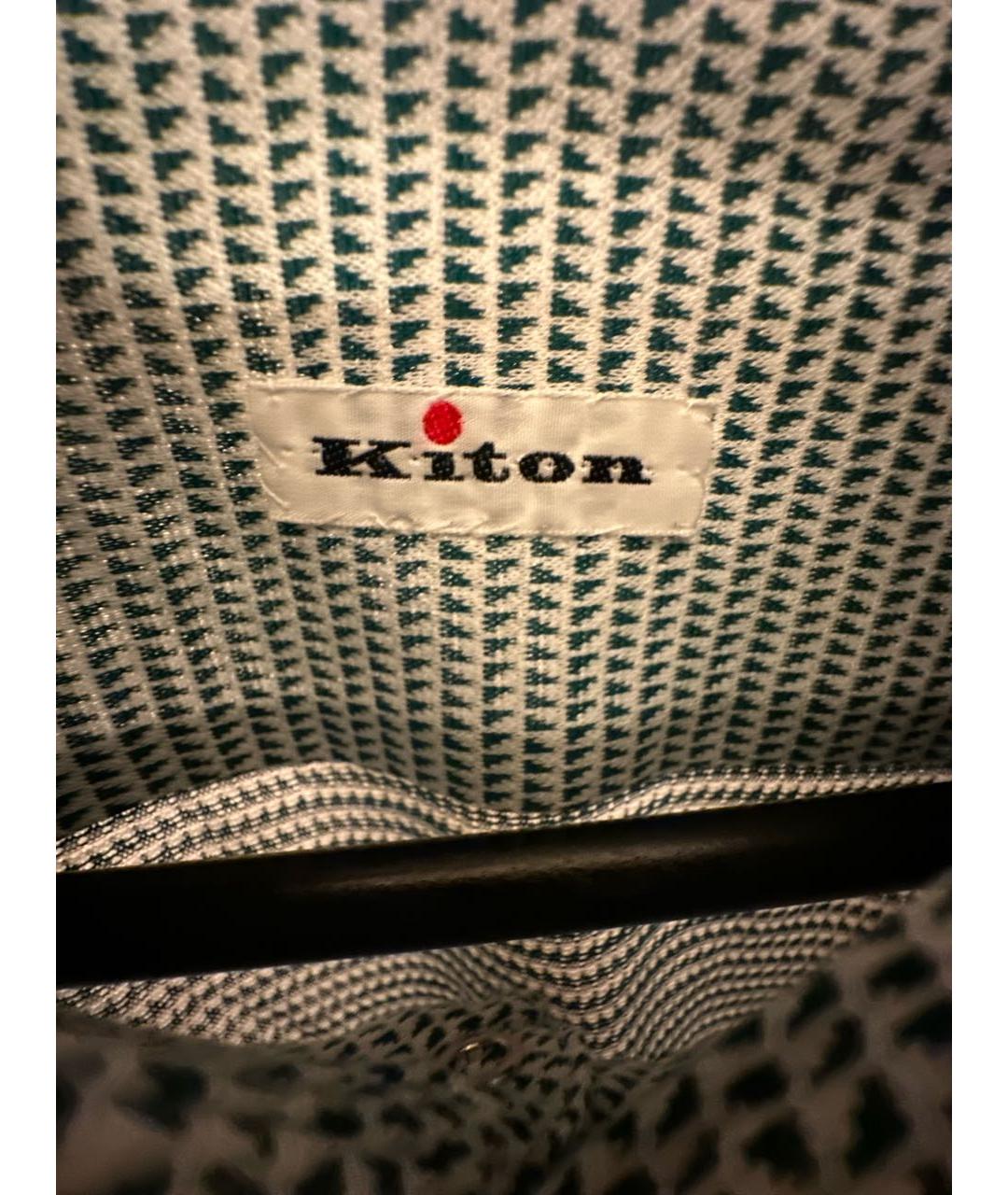KITON Хлопковая кэжуал рубашка, фото 3