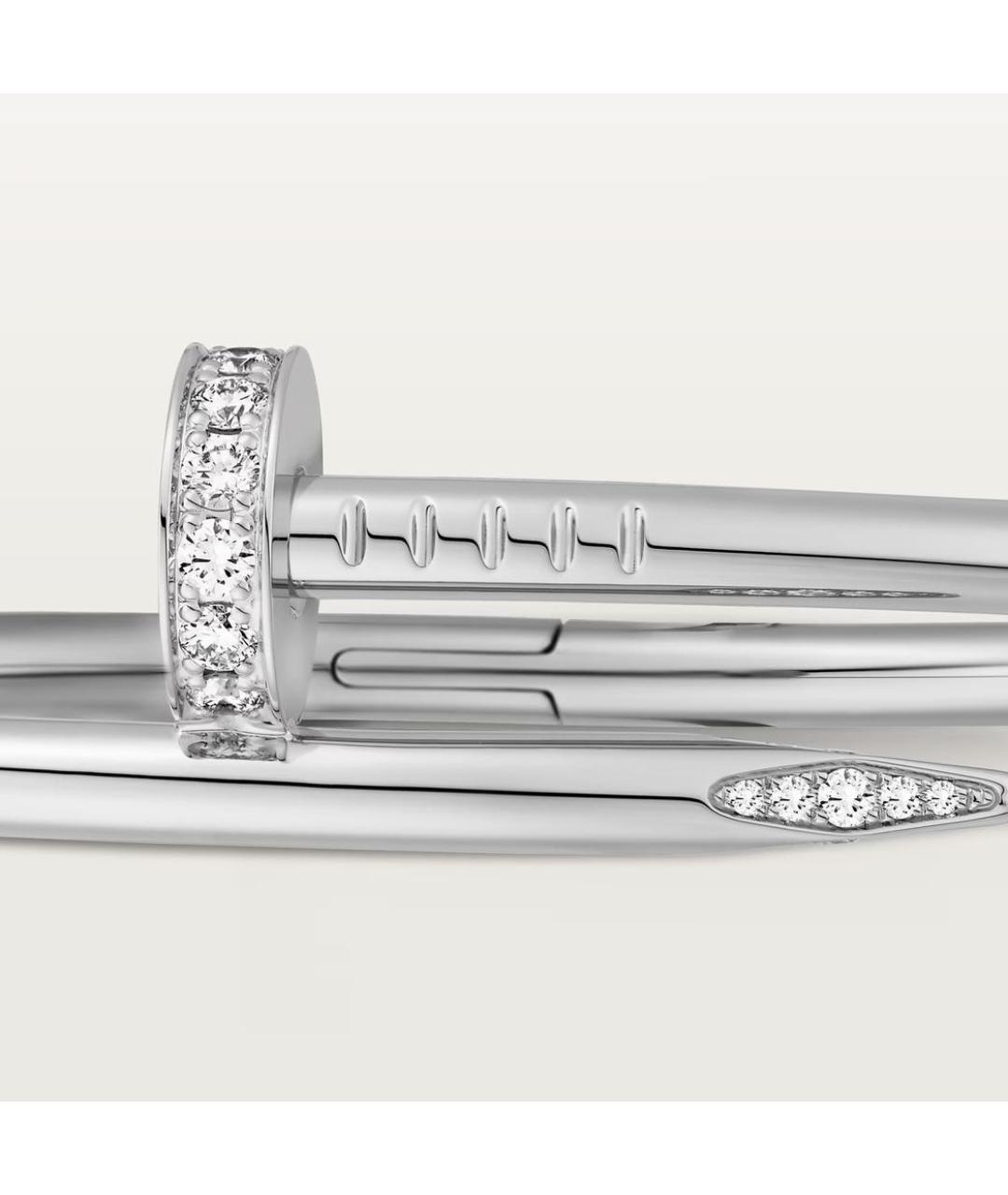 CARTIER Браслет из белого золота, фото 8