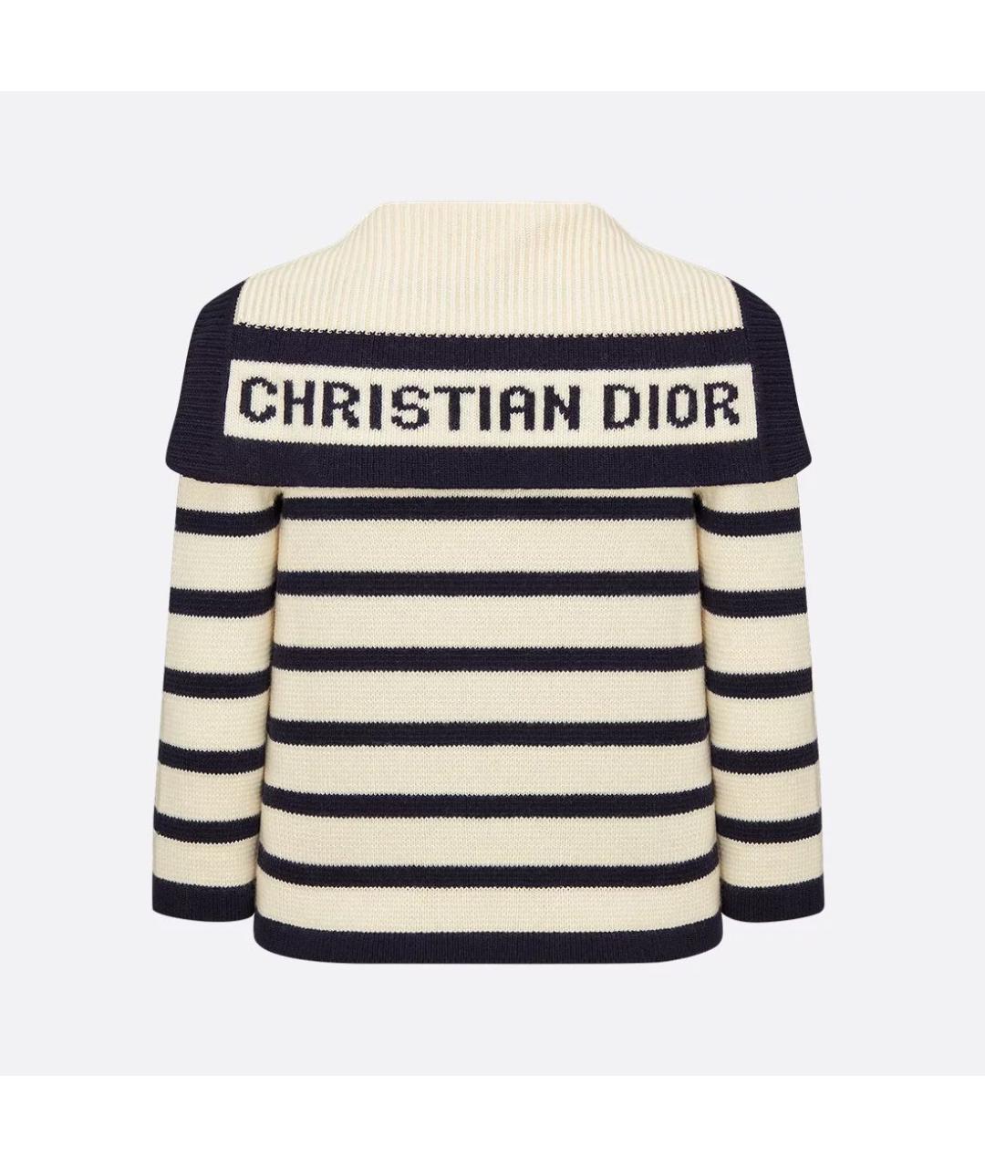 CHRISTIAN DIOR Белый кардиган, фото 5