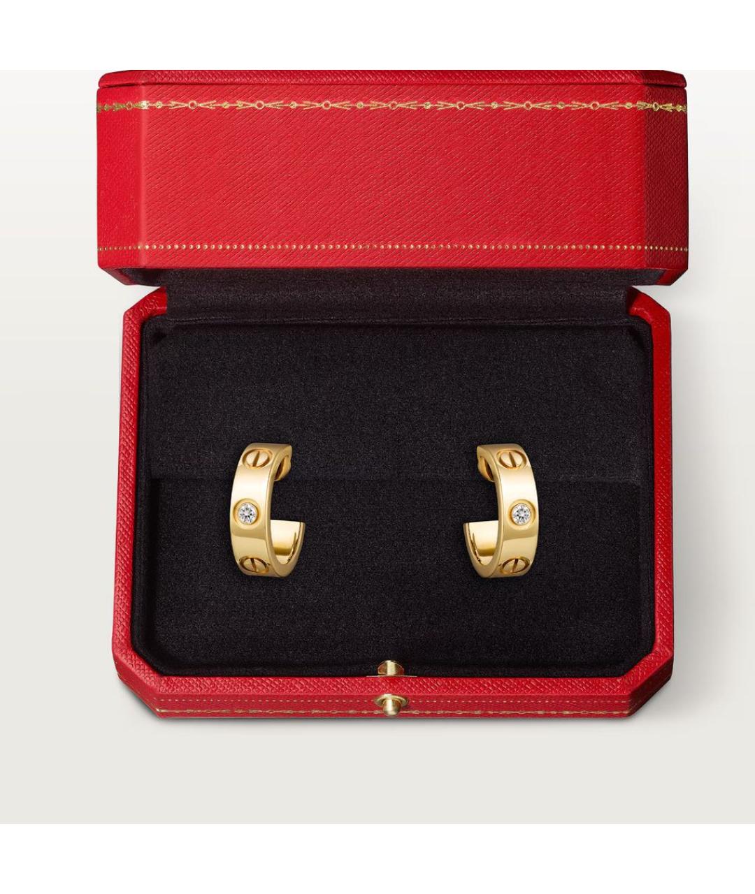 CARTIER Золотые серьги из желтого золота, фото 8