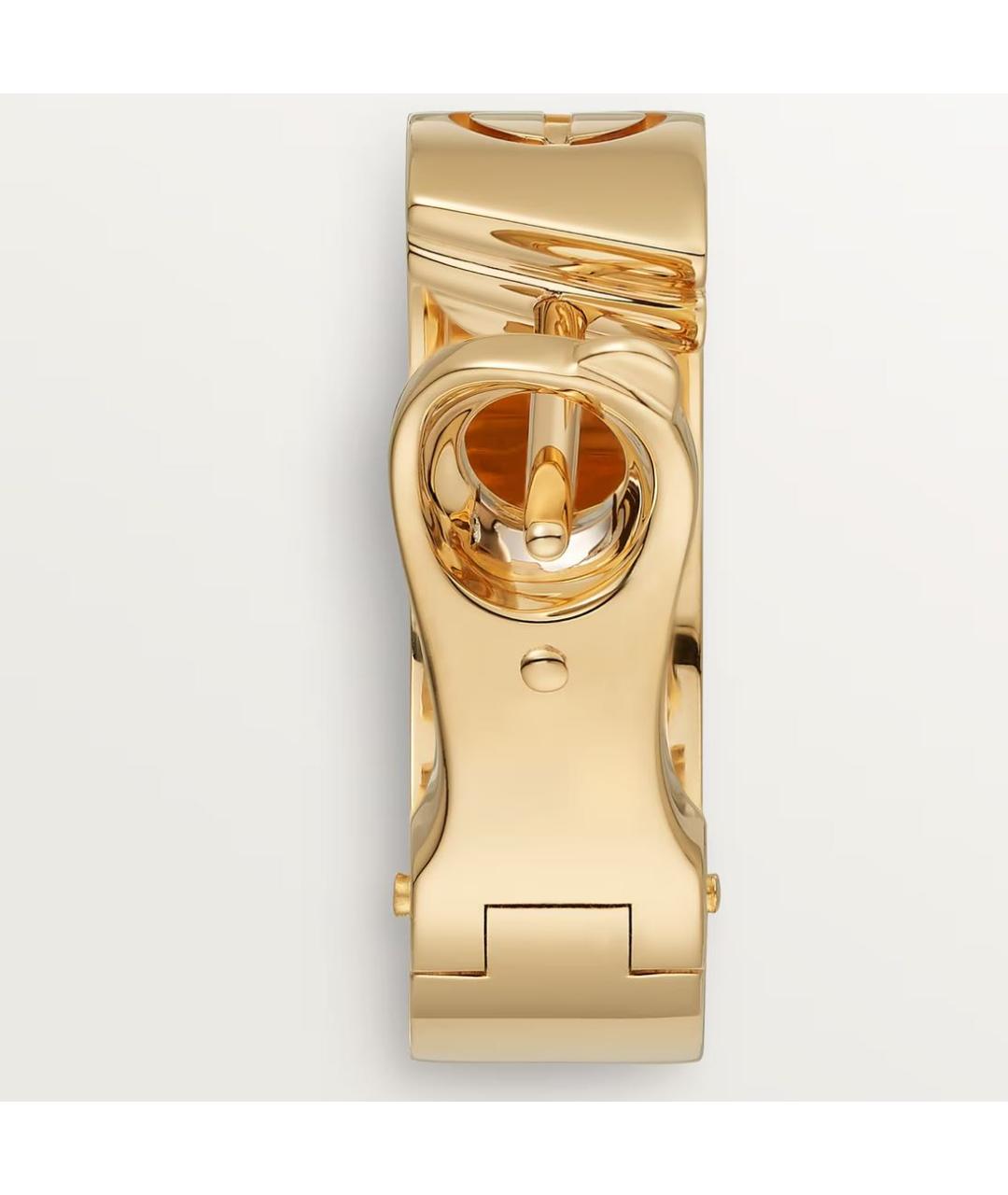 CARTIER Золотые серьги из желтого золота, фото 4