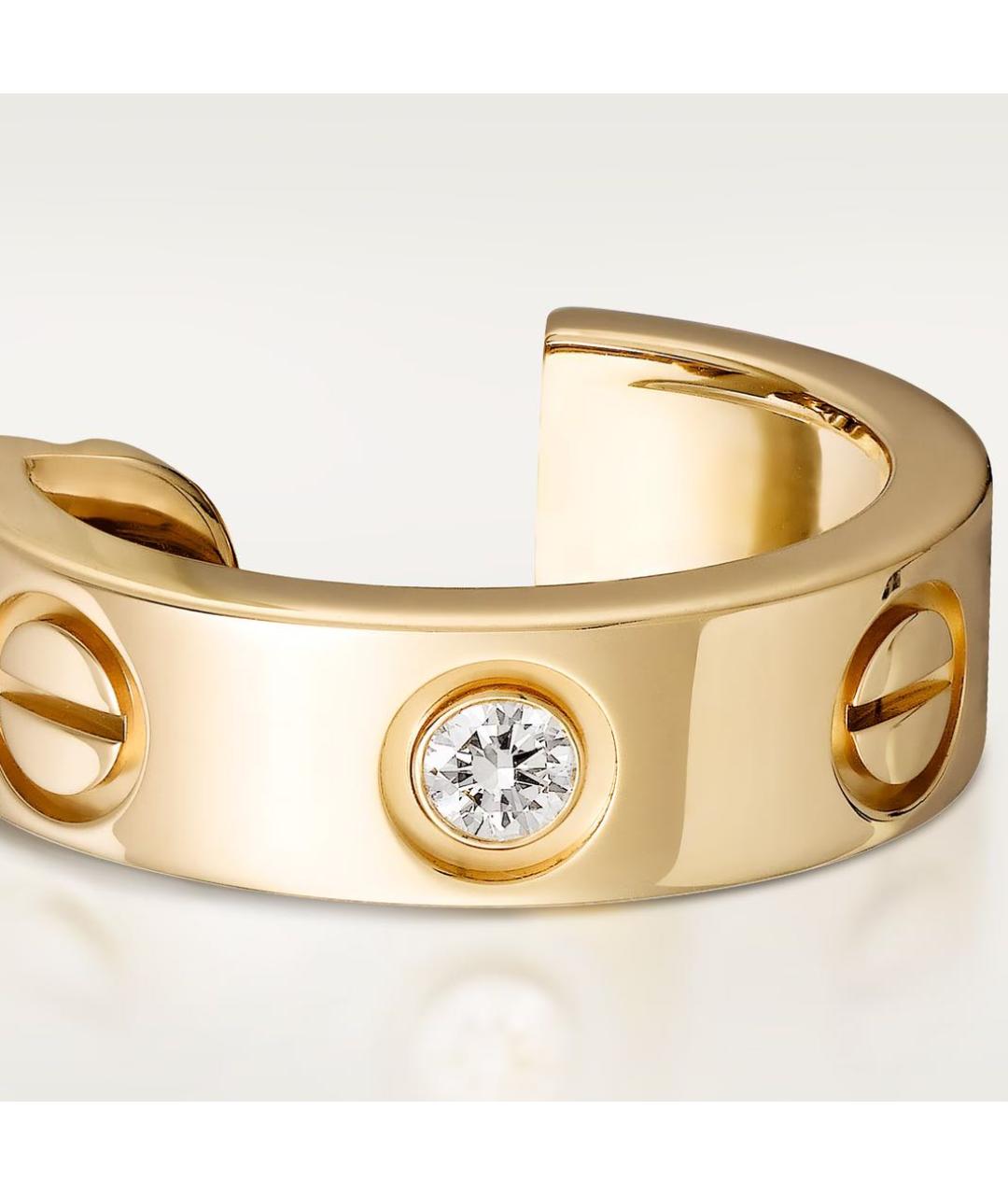 CARTIER Золотые серьги из желтого золота, фото 6