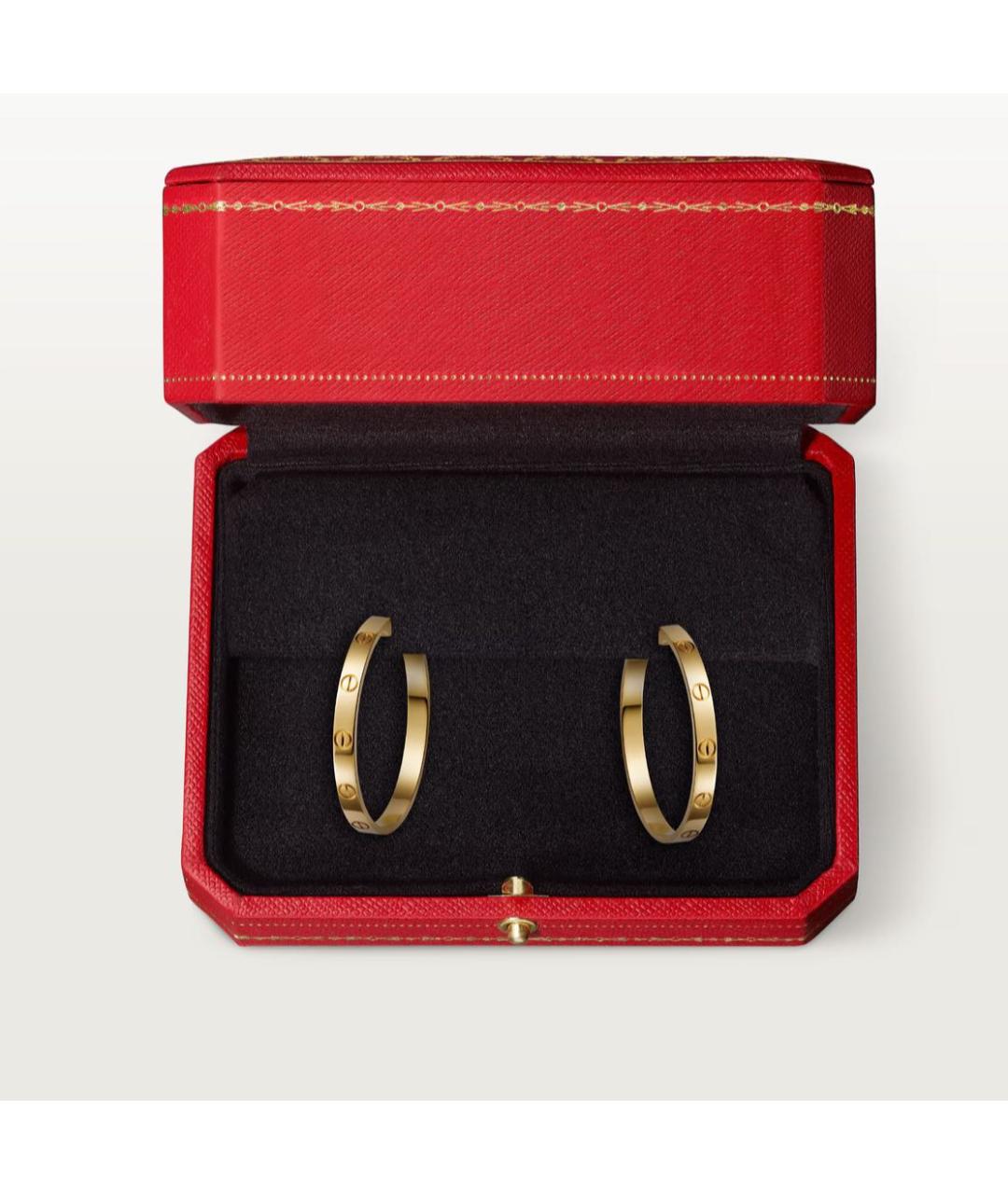 CARTIER Желтые серьги из желтого золота, фото 6