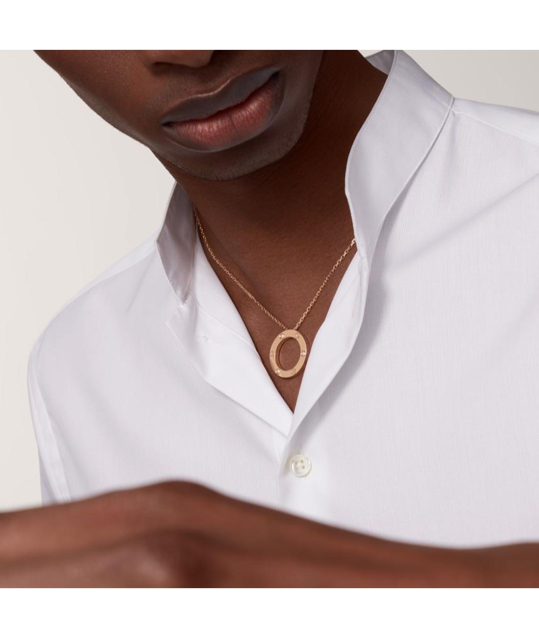 CARTIER Желтая подвеска из розового золота, фото 2