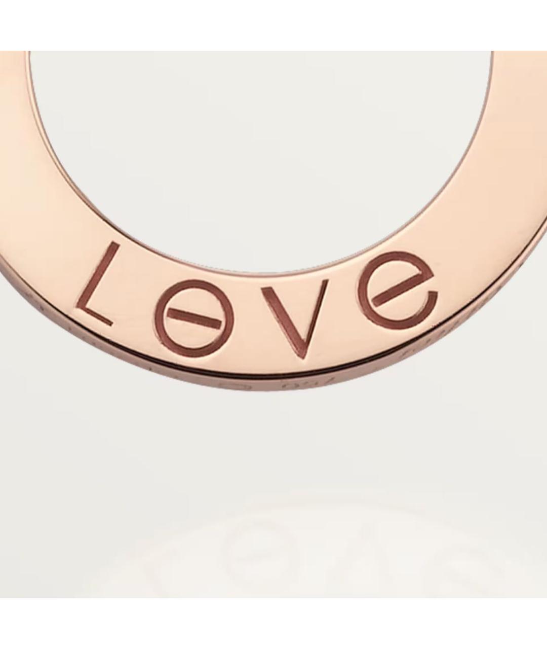CARTIER Желтая подвеска из розового золота, фото 3