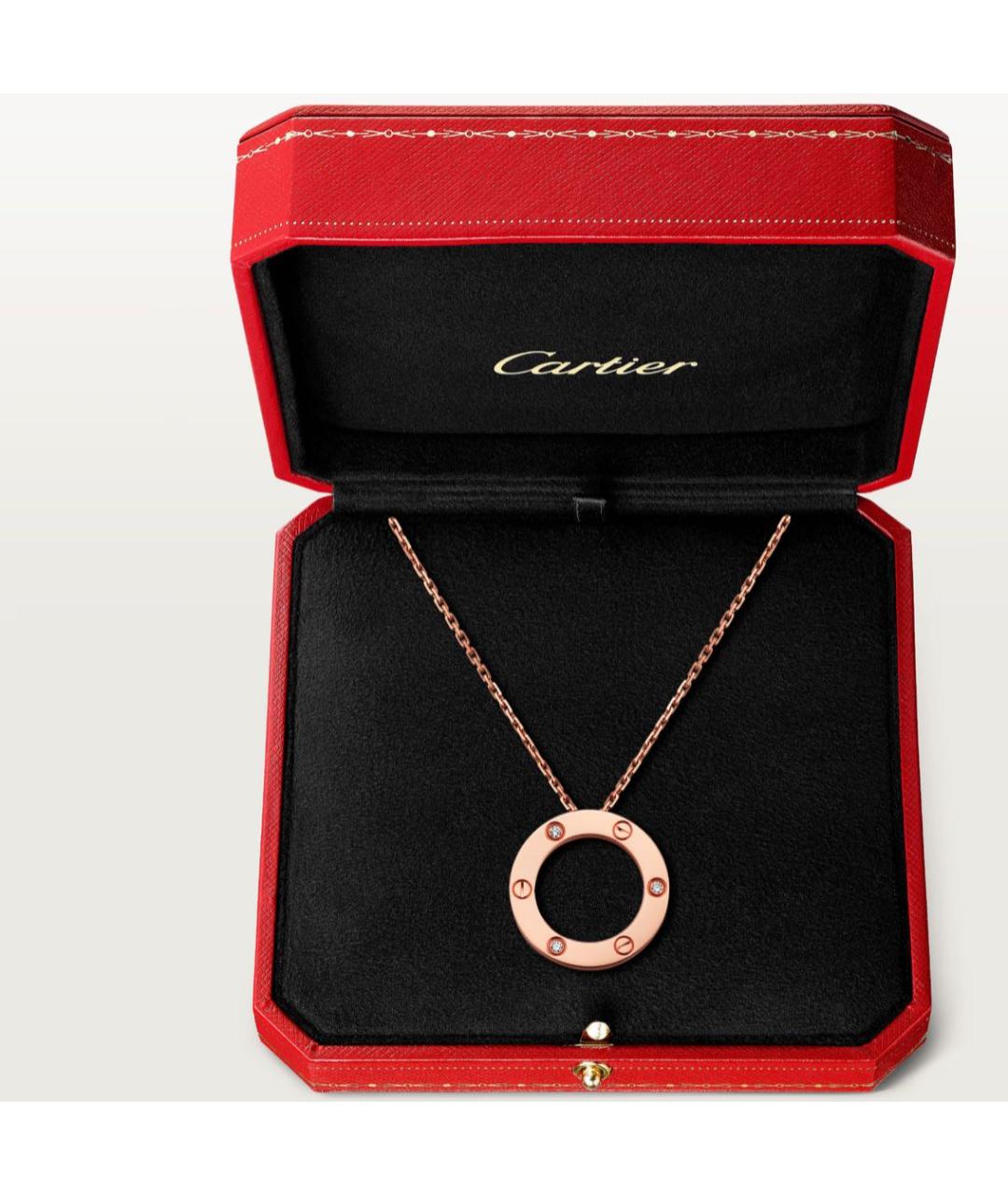 CARTIER Желтая подвеска из розового золота, фото 6