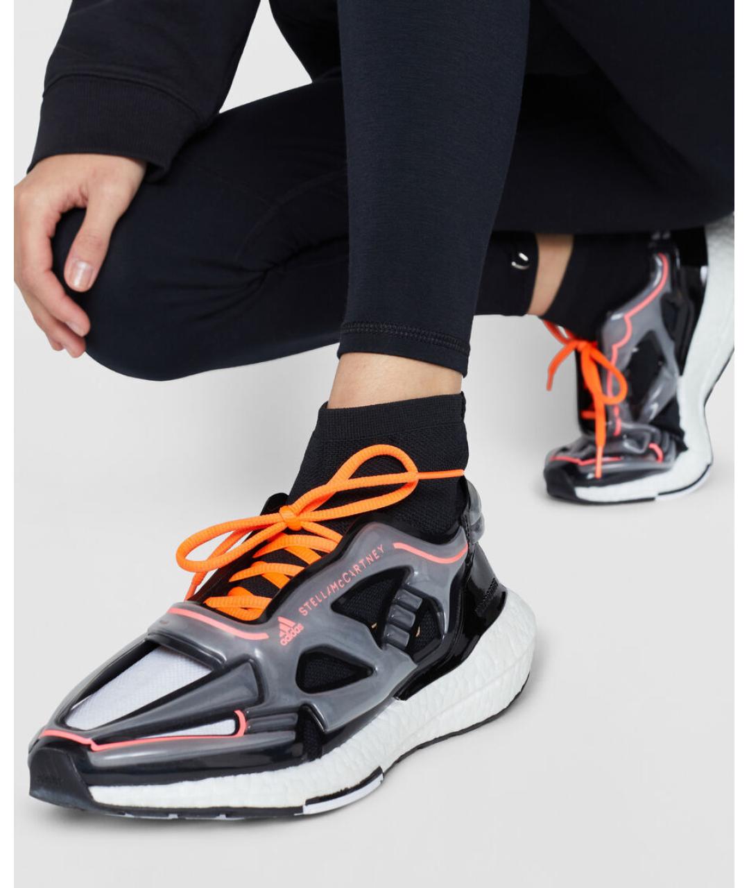 ADIDAS BY STELLA MCCARTNEY Серебряные синтетические кроссовки, фото 2