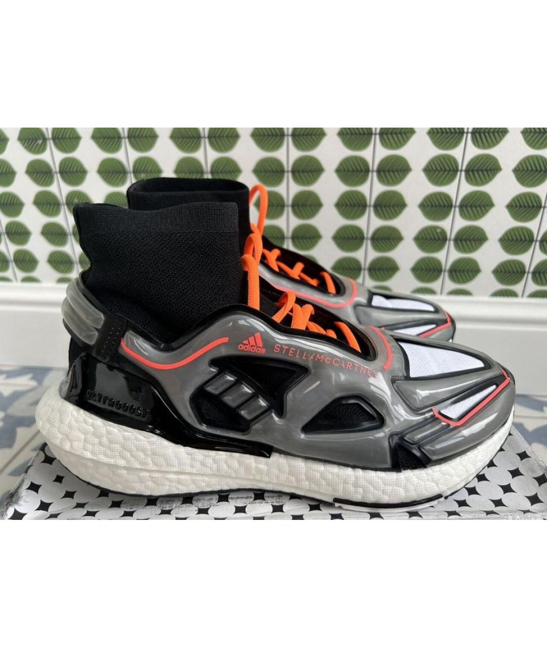 ADIDAS BY STELLA MCCARTNEY Серебряные синтетические кроссовки, фото 7