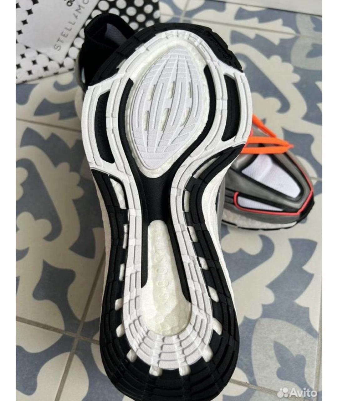 ADIDAS BY STELLA MCCARTNEY Серебряные синтетические кроссовки, фото 9