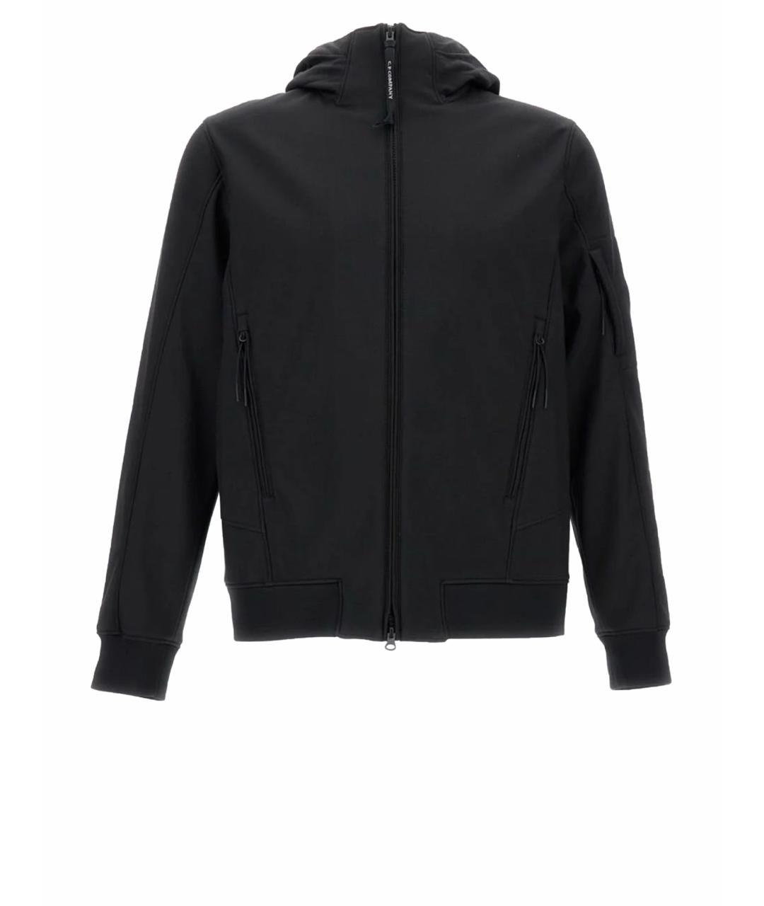 CP COMPANY Черная полиэстеровая куртка, фото 1