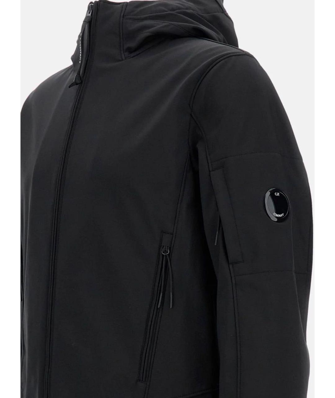 CP COMPANY Черная полиэстеровая куртка, фото 3