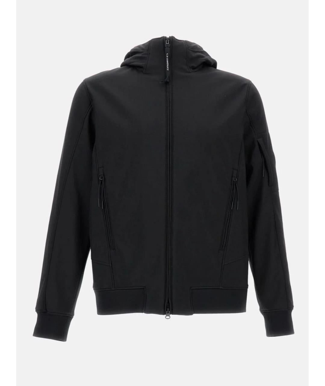 CP COMPANY Черная полиэстеровая куртка, фото 4