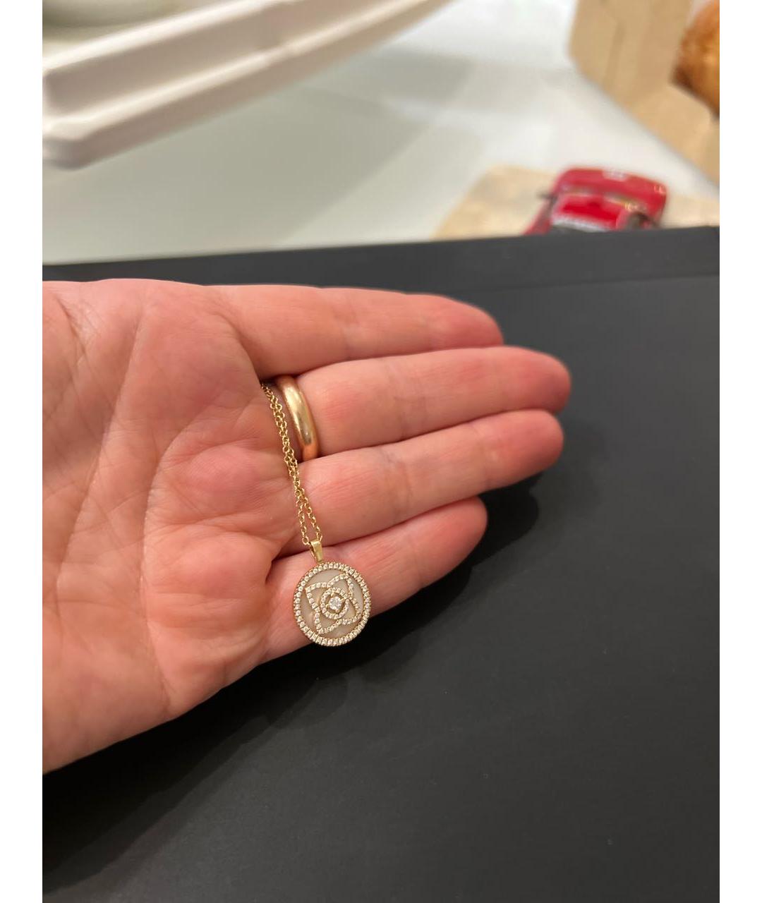 DE BEERS Золотой кулон из желтого золота, фото 4