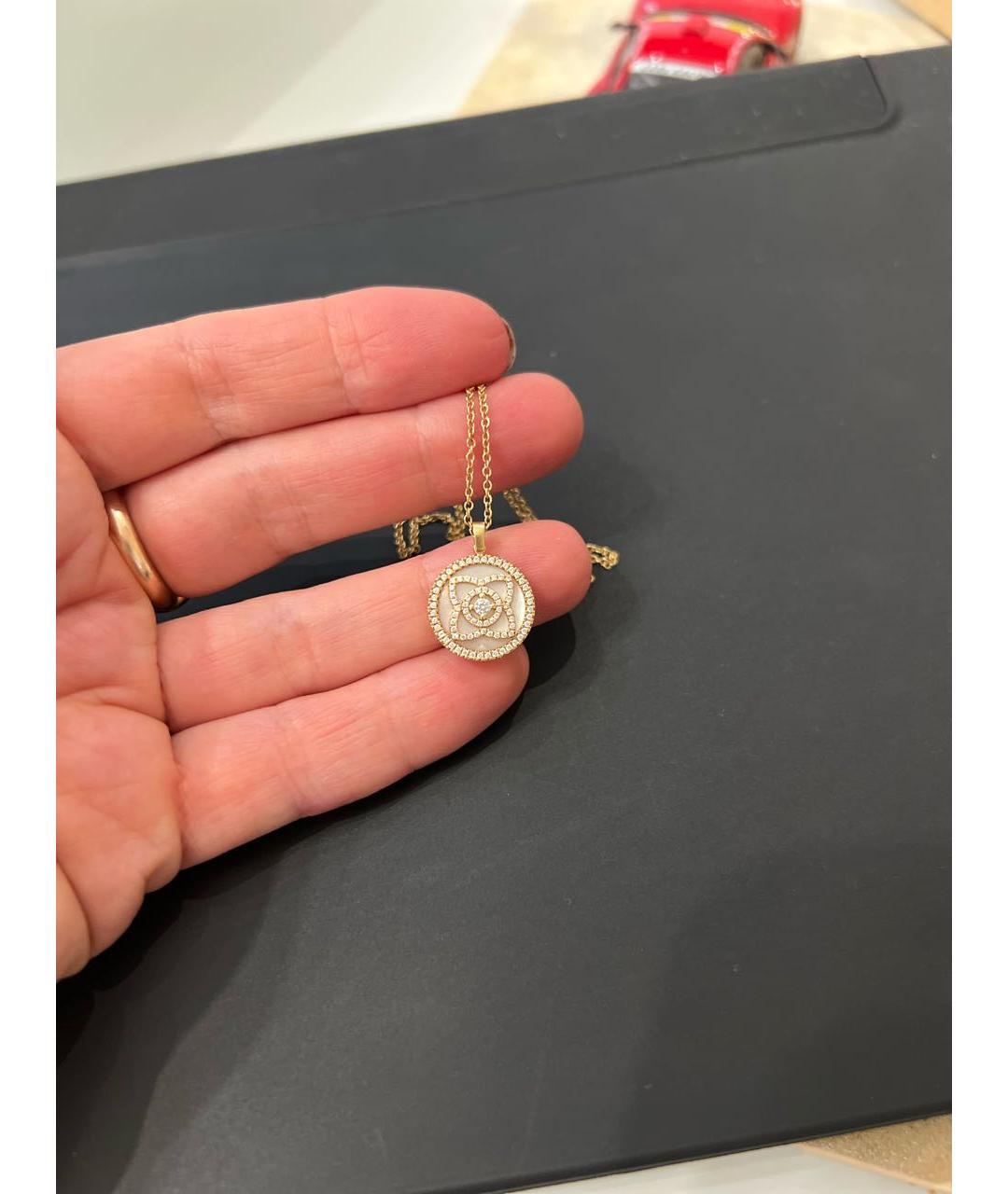 DE BEERS Золотой кулон из желтого золота, фото 2