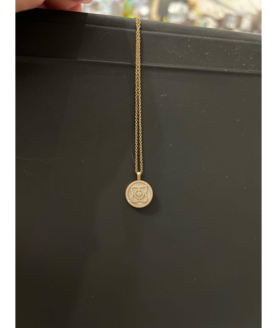 DE BEERS Золотой кулон из желтого золота, фото 5