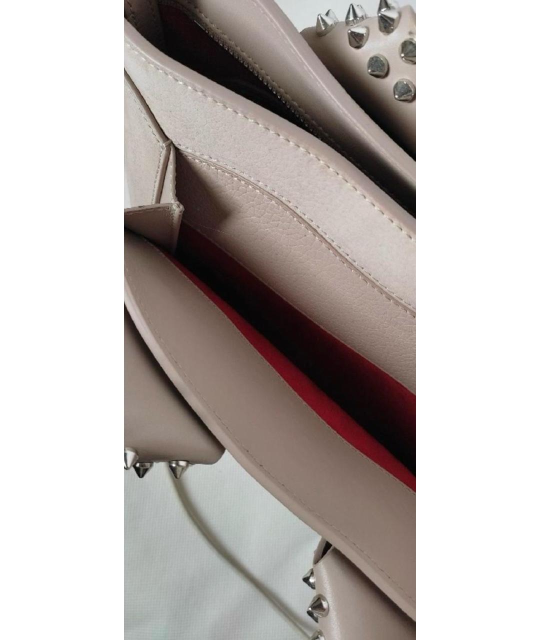 CHRISTIAN LOUBOUTIN Кожаная сумка через плечо, фото 4