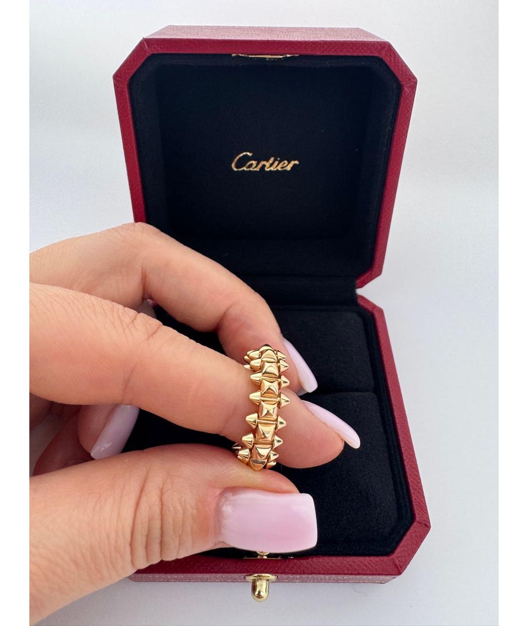 CARTIER Красное кольцо из розового золота, фото 4