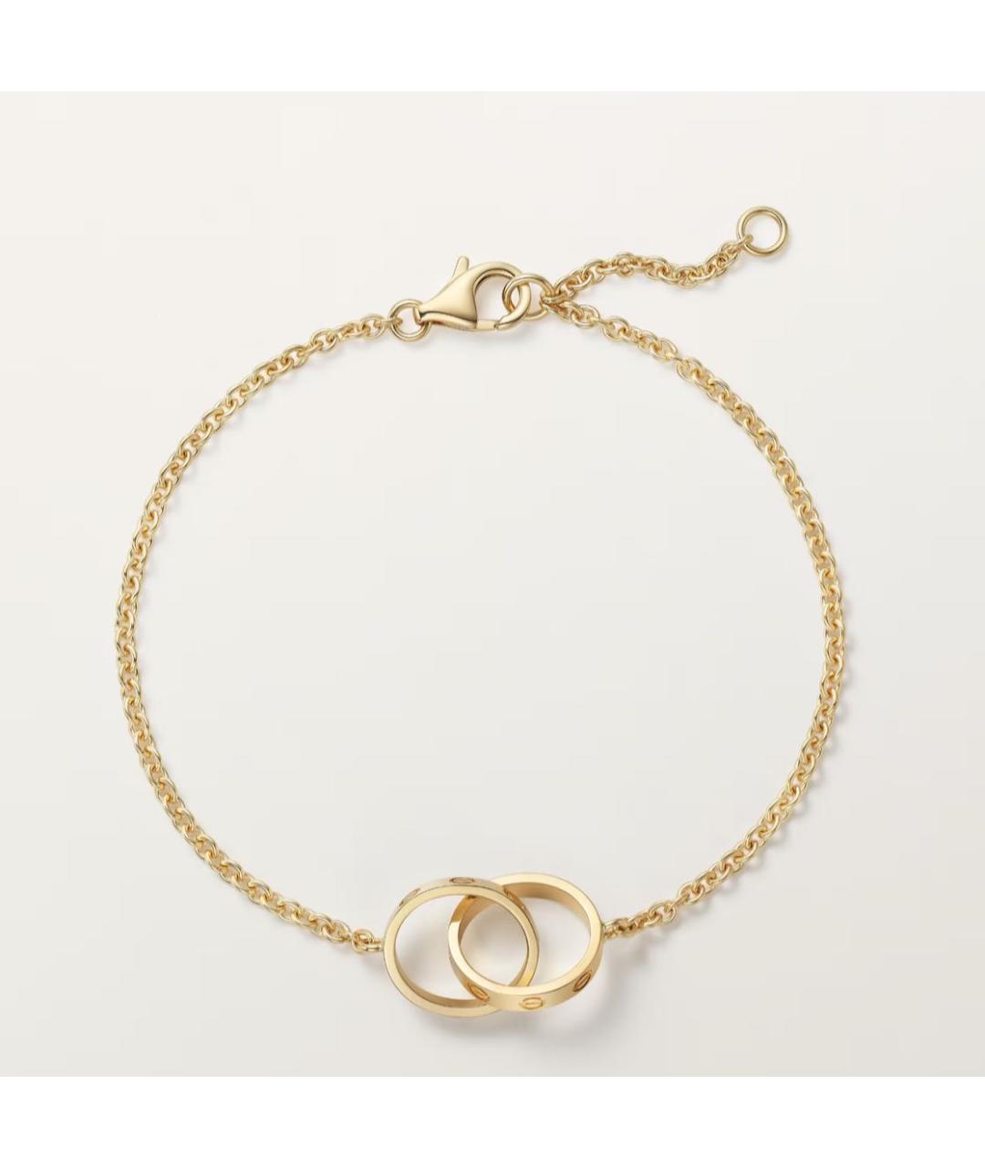 CARTIER Желтый браслет из желтого золота, фото 2