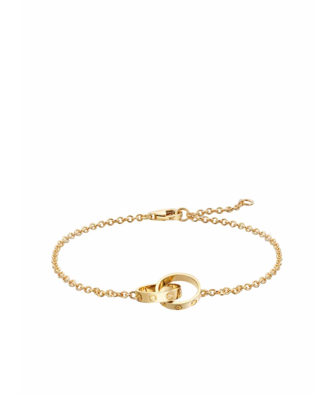 CARTIER Желтый браслет из желтого золота, фото 1