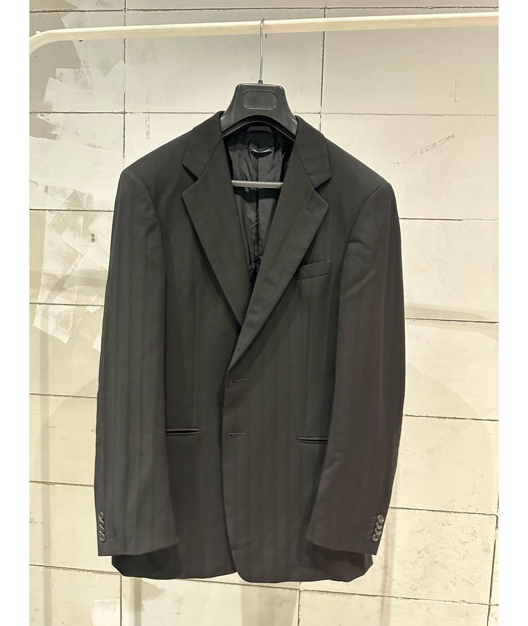 GIORGIO ARMANI Черный классический костюм, фото 8