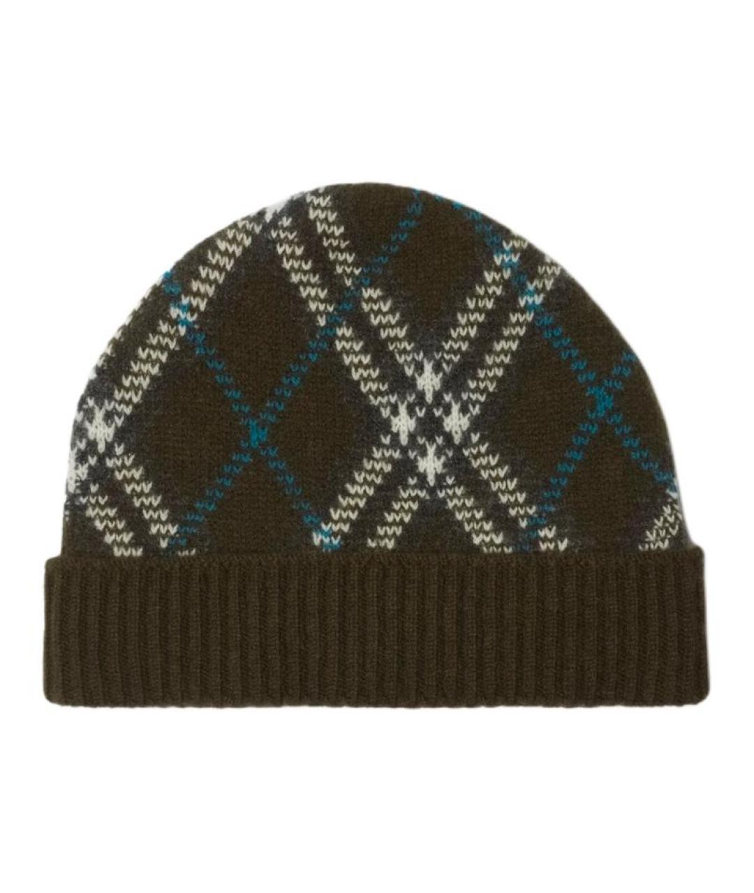 BURBERRY Мульти шапка, фото 2