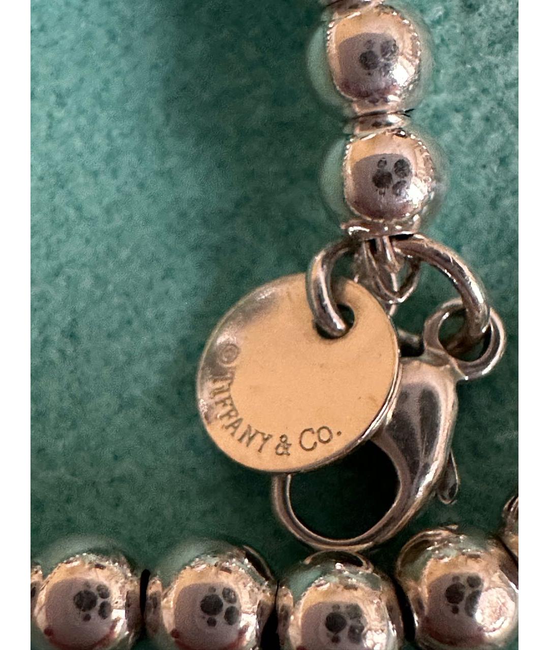 TIFFANY&CO Бирюзовый серебряный браслет, фото 6
