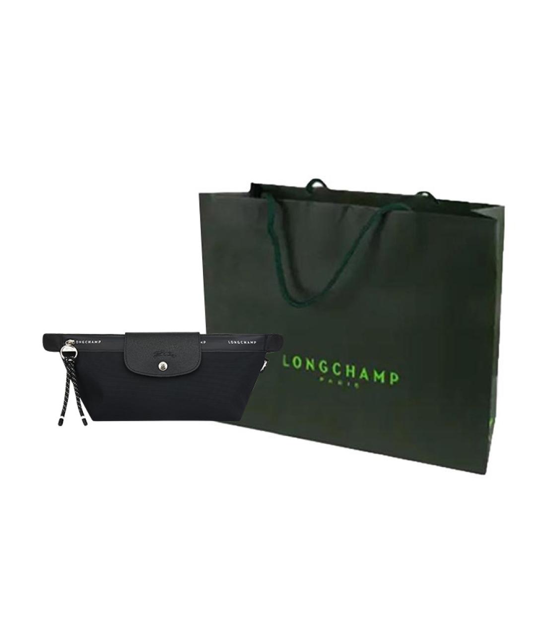 LONGCHAMP Черная поясная сумка, фото 5