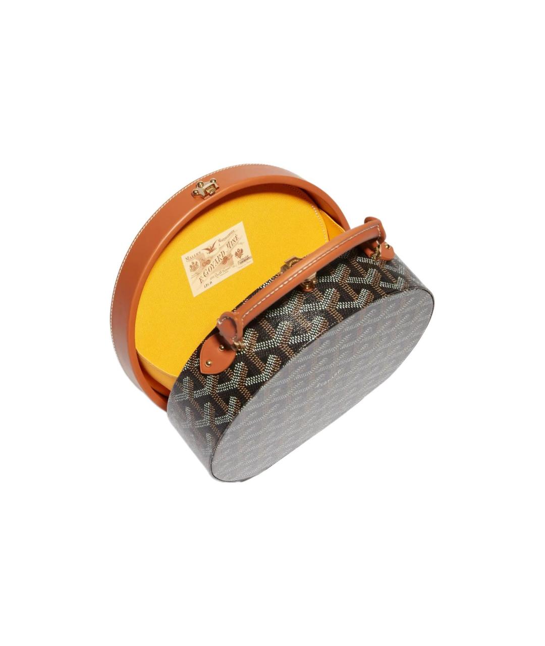 GOYARD Коричневая сумка через плечо, фото 4