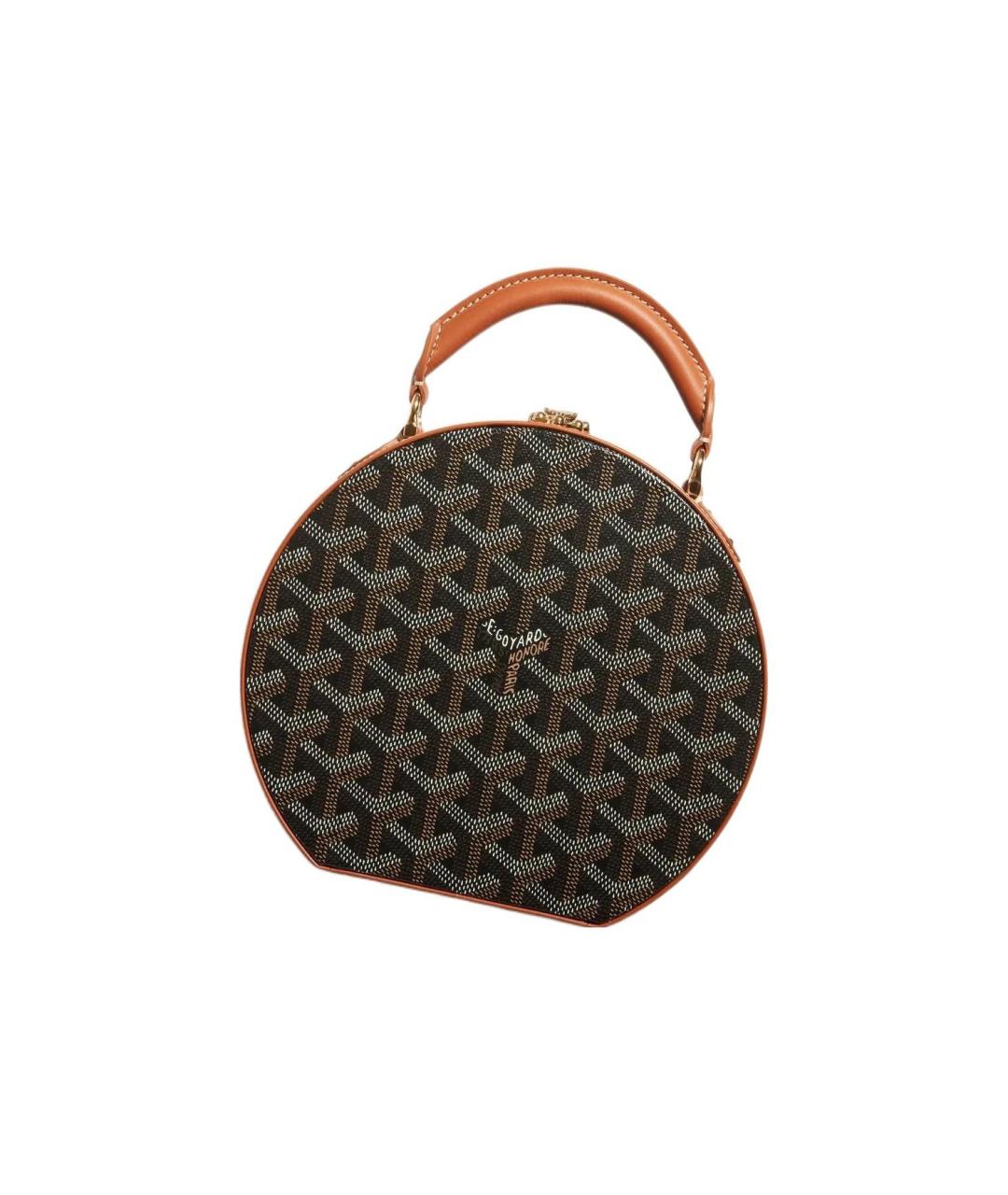 GOYARD Коричневая сумка через плечо, фото 3