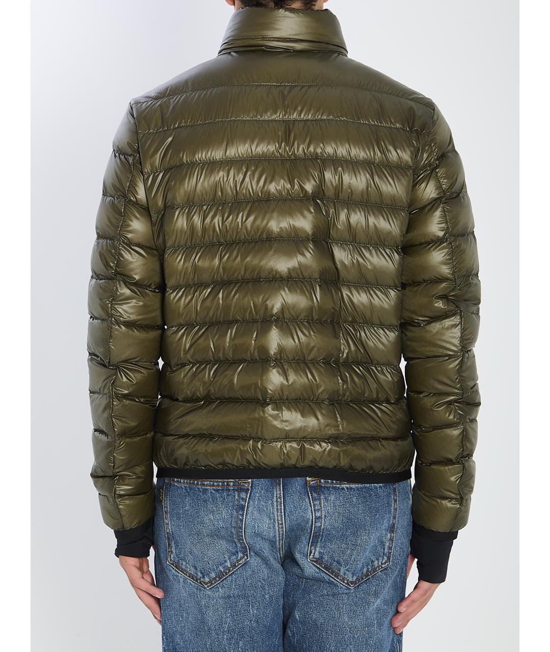 MONCLER GRENOBLE Зеленая полиамидовая куртка, фото 5
