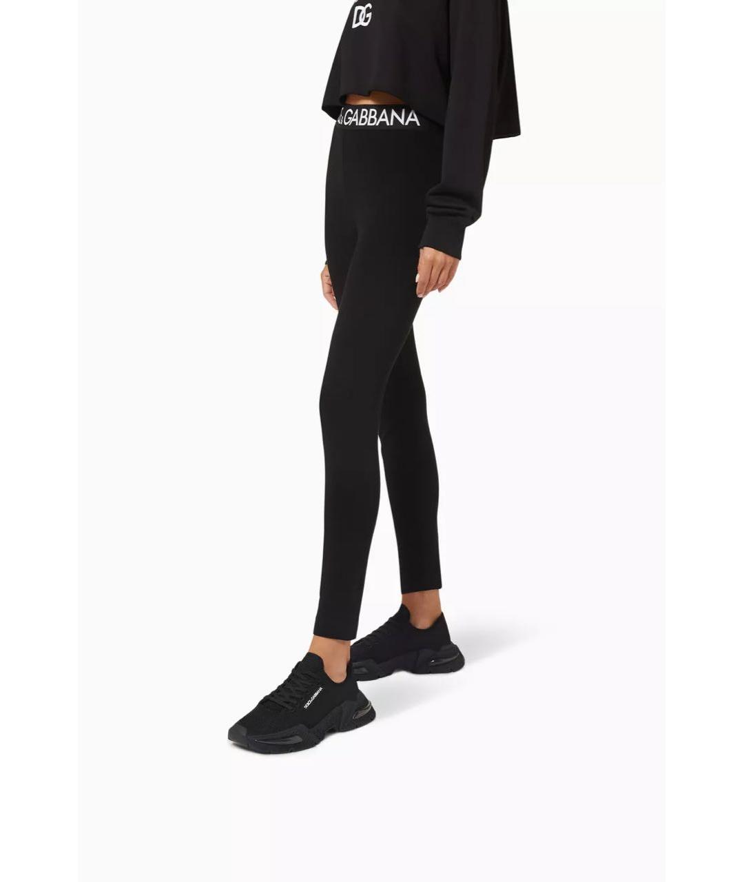 DOLCE&GABBANA Черные кроссовки, фото 2