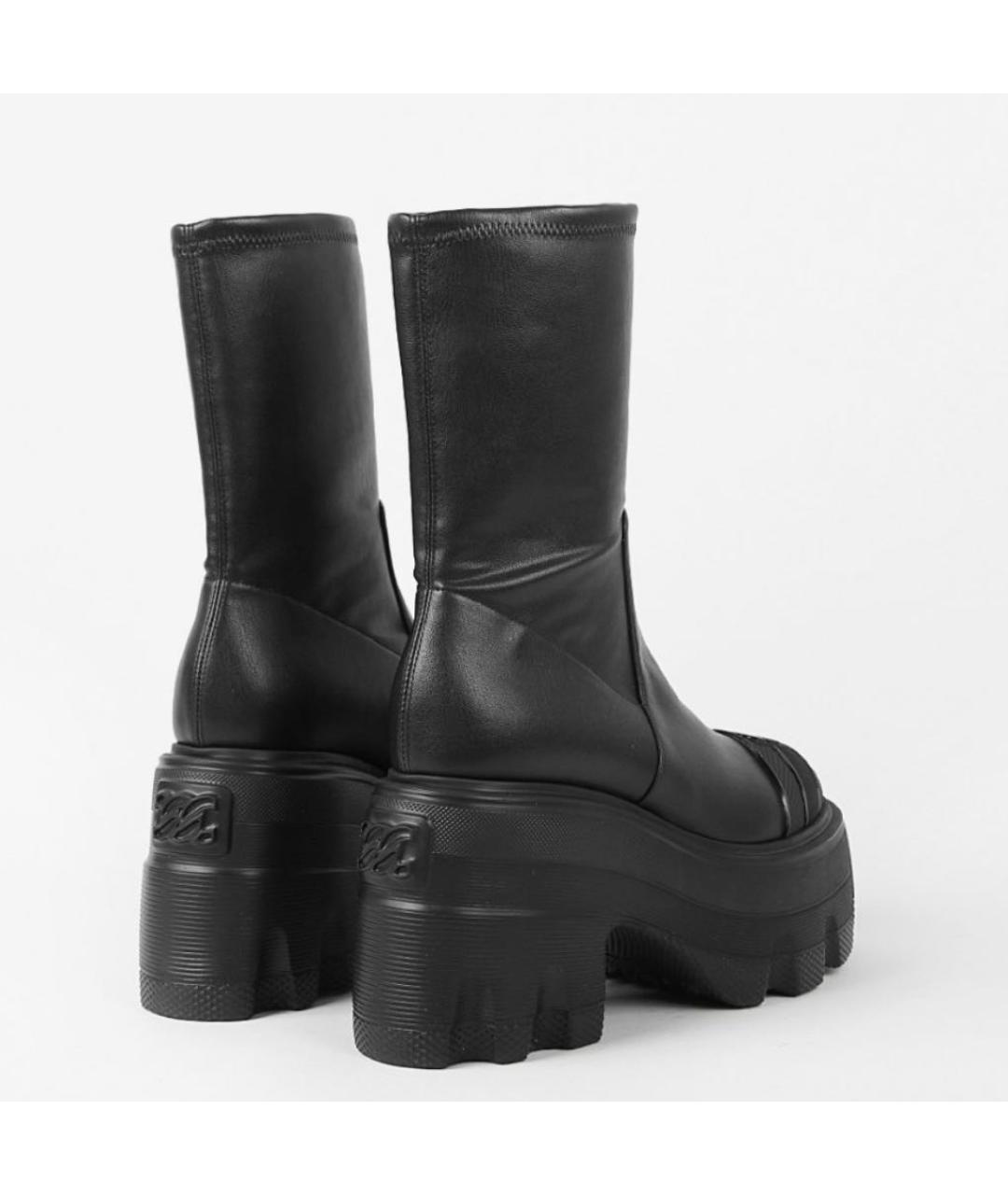 CASADEI Черные кожаные ботинки, фото 5