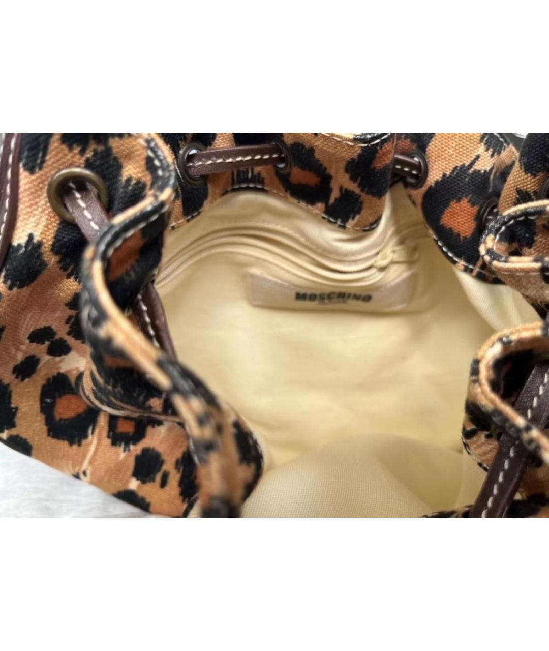 MOSCHINO Тканевая сумка тоут, фото 4