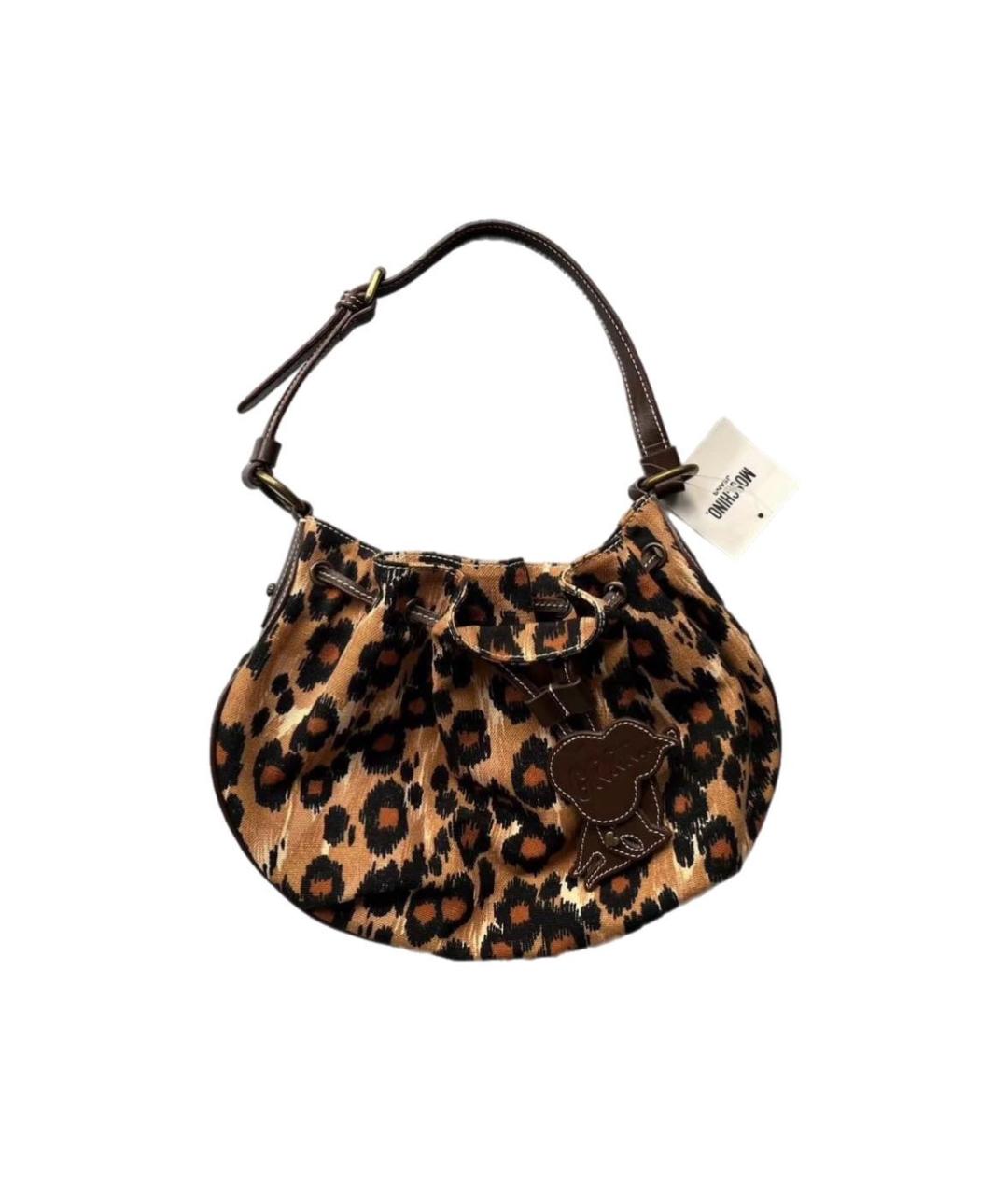 MOSCHINO Тканевая сумка тоут, фото 5